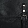 BEE BAG Duża Listonoszka Damska Adelia w Stylu Vintage Czarna